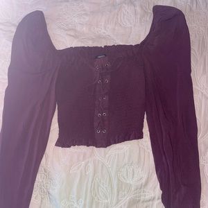 Purple blouse!